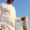 Michael Potts of Houston with a 22inch speck caught on live shrimp-