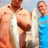 Winnie anglers Jessie Gross and Jason Priebe caught these nice trout on #54 Mirror Lure-
