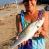 Letitia Espinosa of Pasadena, TX took this nice trout on shad.