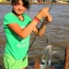 13yr old Grace Rodriquez of Houston took this gafftop on squid.