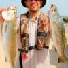 Jon Muery of Houston surfed for these nice specks with TTR-704 Mirror Lures