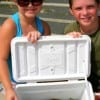 Susan and Hunter Muncrief of Pineland TX boxed up some good crabs for supper.