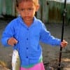 4yr old Kacie Cowel of Vinton, LA caught her very first fish at Rollover.