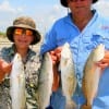 James and Quinton Camble of Hardin TX took these trout early on Lil'Fishies.