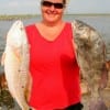 Maia Sonnier of Winnie, TX took these nice drum and red on finger mullet.