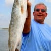 NOT IN STAR! said Mike Ryan of Batson,TX after landing this huge 29inch speck caught on a small piece of shrimp.