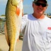 Albert Peters of Huffman, TX landed this 26inch red fishing a mud minnow.