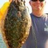 Steve Pesonen of Houston took this nice flounder on live shrimp.