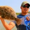 Robert Aquirrie of Houston caught this 18inch flounder on finger mullet.