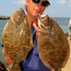 Rollover Bob of Houston landed these two nice flounder on finger mullet.