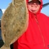Ronald Carter of LaPorte, TX landed this 17 inch flounder on live shrimp.