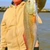 Bob Bilimek of Maud, TX took this 27 inch red on finger mullet.