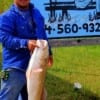 Carlos Lopez of Pasadena, TX took this big tagger red fishing cut mullet.