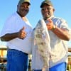 Deacon Rochester with Pastor David of Round Rock ,TX were blessed by this keeper drum while fishing shrimp.