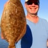 Matt Beauchene of Round Rock, TX nabed this 18inch flounder on finger mullet.