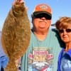 Jackie and Charles Foley of Gulfport Miss took this nice flounder on Berkley Gulp.