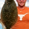 Mitchell Simmons of Koontz,TX boxed this nice flounder fishing finger mullet.