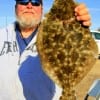 Al Turica of Houston nabbed this 19inch flounder on berkley gulp.