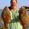 Anthony Martin of Dayton, TX took these flounder on Chicken Boy soft plastics.