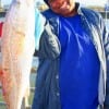Carla Newling of Houston nabbed up this nice 28 inch red on shrimp.