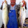 Kelly Hall of Elk City OK caught these 6 and 7 plus lb specks on plastic.