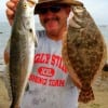 Roland Pullum Jr took this speck and flounder on plastic.