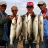 Kountze, TX anglers the  Barkers teamed up with the Coates to nightfish with plastics for these  MEGA-TROUT.