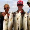 IMG_0341-Kountze TX anglers the  Barkers teamed up with the Coates to nightfish with plastics for these  MEGA-TROUT-