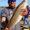 IMG_0019- Thomas Pena of Baytown TX nabbed this 6lb speck fishing a Berkley Gulp