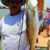 Port Bolivar angler Don Kernan fished soft plastic for this nice 4lb speck.