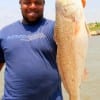 Jerry Clayborn of Houston nabbed this nice 22inch red he caught on live shrimp.