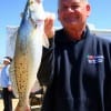 IMG_9998- retired Marine Gunny Jim Redd o la Port TX fished a #508 Mirror lure for this nice speck- Semper-Fi Gunny