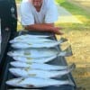 JR Garner of Montgomery, TX night fished with soft plastics for these nice trout.