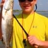 Collin Brandt of Houston caught this keeper trout on shrimp