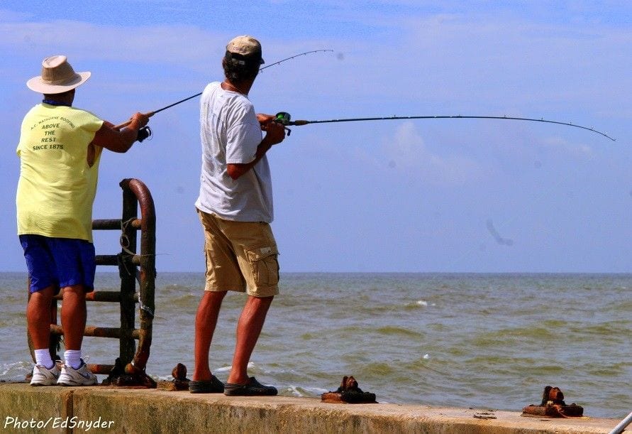 Fishing hookup