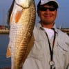 Carlos Parada of Clear Lake TX took this nice 24 inch slot red on a finger mullet