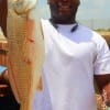 Desmond Kountze of Fort Worth TX took this nice 22 inch slot red on a finger mullet