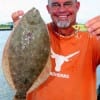 Eddie Dolan of The Woodlands TX took this nice flounder on a Rat-L-Trap