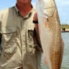 Lufkin TX angler Jay Thornton nabbed this 28 inch slot red on a finger mullet