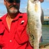 Rick Wilkinson of Lumberton TX nabbed this nice speck on a live croaker