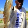 Charles George of Houston took this nice 26inch slot red on shrimp