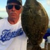 Charles Riley of Houston caught this nice flounder on a finger mullet