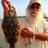 David Mullins of Cove TX nabbed this 19 inch flounder on a finger mullet