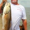 Don Shannon of Kilgore TX took this 27 inch slot red on a finger mullet