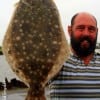 John Harris of Houston took this nice flounder on a finger mullet