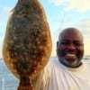 Joseph Baldwin of Houston landed this nice flounder fishing a croaker