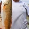 Karl Devers of Houston took this nice slot red on a fnger mullet