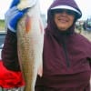 Lupe Sanchez of Houston caught this 22 inch slot red on shrimp
