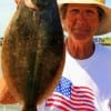 MUY FLATFISH for Barbara Singleton of Winnie TX who took this 21inch beauty on a finger mullet
