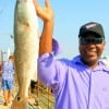 Roger Thomas of Houston caught this nice 24 inch slot red on live shrimp